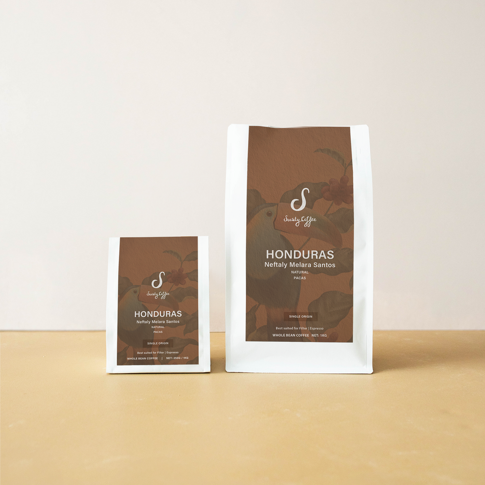 Honduras Coffee Single Origin - Neftaly, Pacas Natural