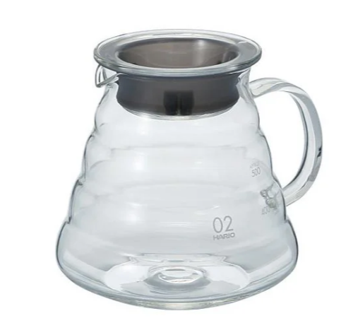 Hario V60 Clear Glass Coffee Server Size 02 600ml