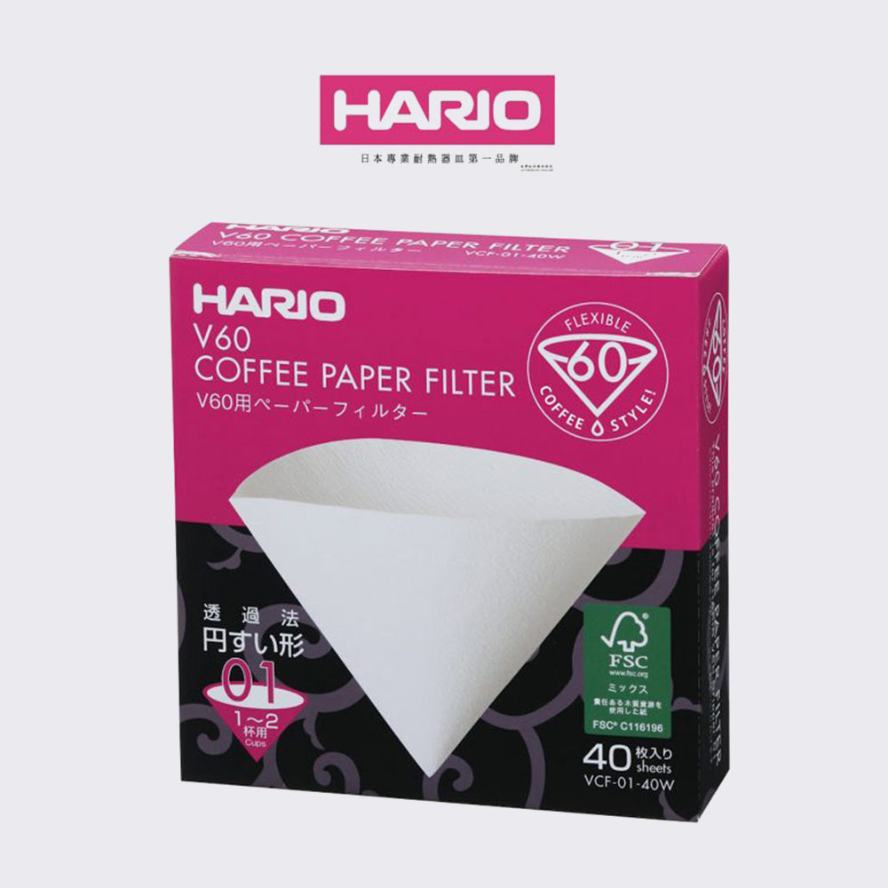 
                      
                        Hario V60 Filter Coffee Papers 01 100s Pack
                      
                    